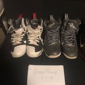 Lebron 9s all size 9.5-10.5